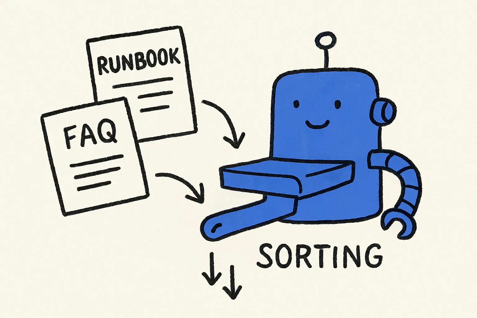 Step 2: Give the AI your help docs